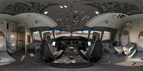 777 flight deck|b777 cockpit 360 view.